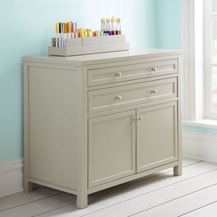 G77201 Martha Stewart Crafting Kids Artwork Storage Gray Env 1