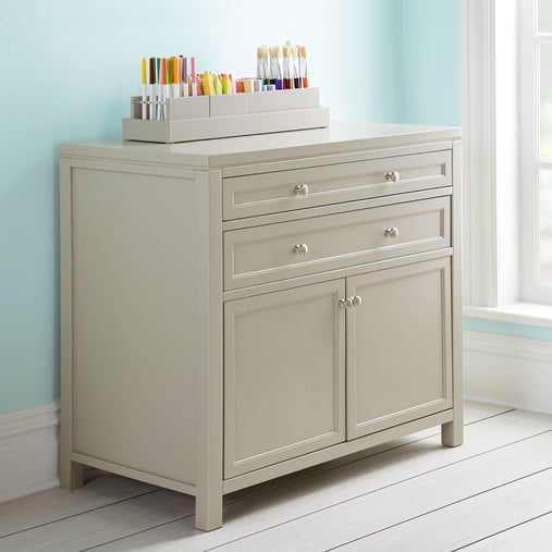 G77201 Martha Stewart Crafting Kids Artwork Storage Gray Env 1