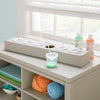 Martha Stewart Crafting Kids' Tray with Paint Cups Creamy White