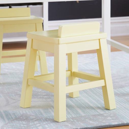 Martha Stewart Crafting Kids' Stools - Set of 2 Pastel Yellow