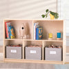 EdQ 2-Shelf 5-Compartment Storage - 30" Natural