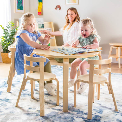 G81040_Nordic Table and 4 Chairs_Natural_Lifestyle 0597 Main