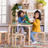 Guidecraft Nordic Toddler Table and Chair Set - Natural
