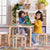 G81045 Nordic Table & Chairs Set Natural Lifestyle Main No mom