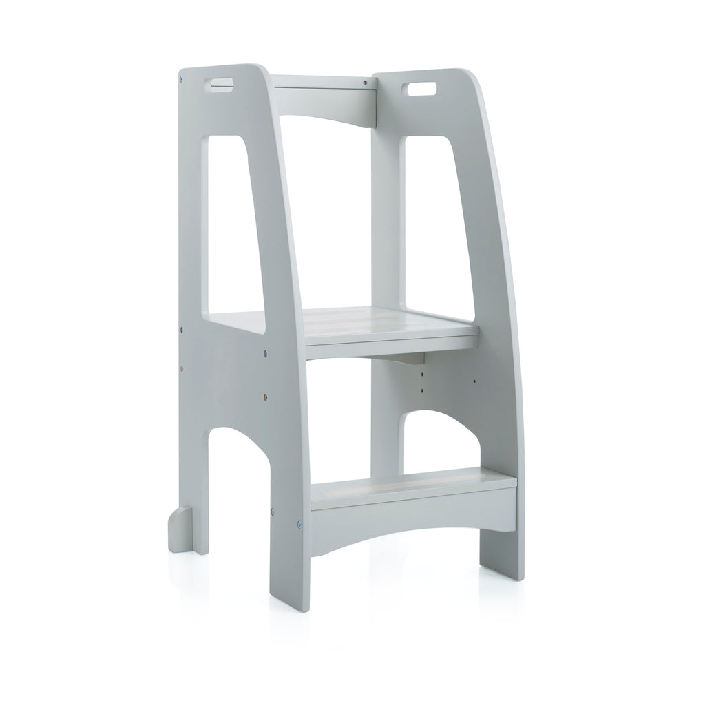 Plastic Dual Step Up Stool Children Kids Ladders Kitchen Toilet