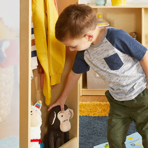 G99302 Rotating Dress Up Storage Natural Lifestyle Detail 4