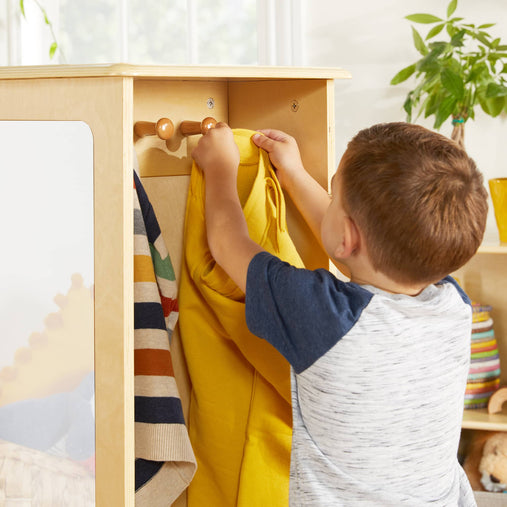 G99302 Rotating Dress Up Storage Natural Lifestyle Detail 5