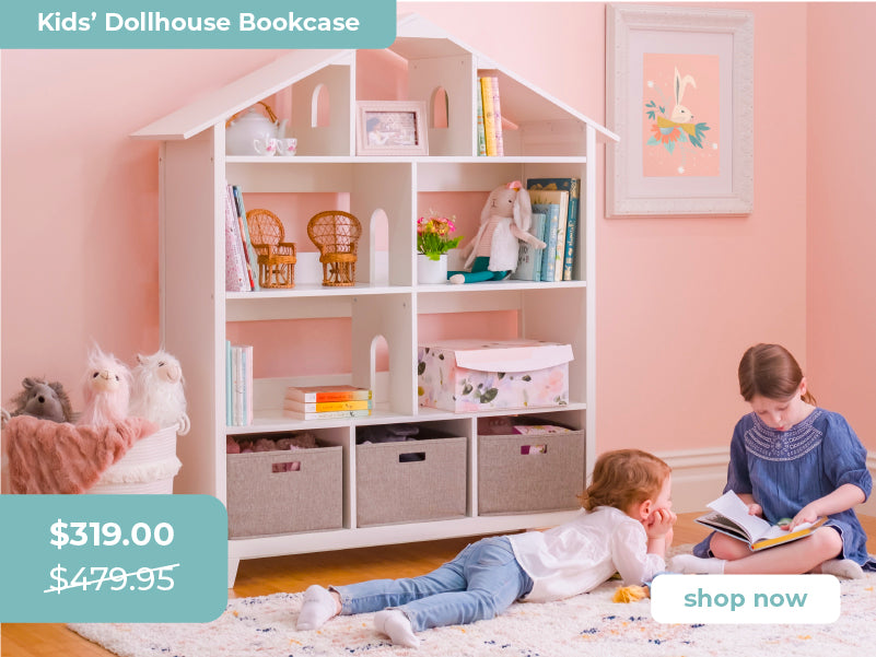 Click to shop Martha Stewart Kids Dollhouse Bookcase