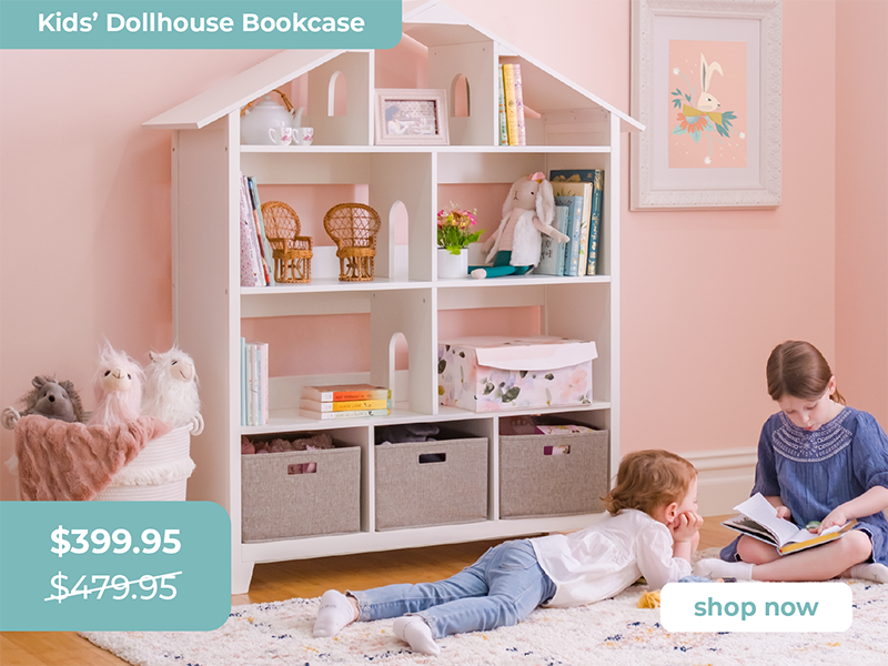 Click to shop Martha Stewart Kids Dollhouse Bookcase