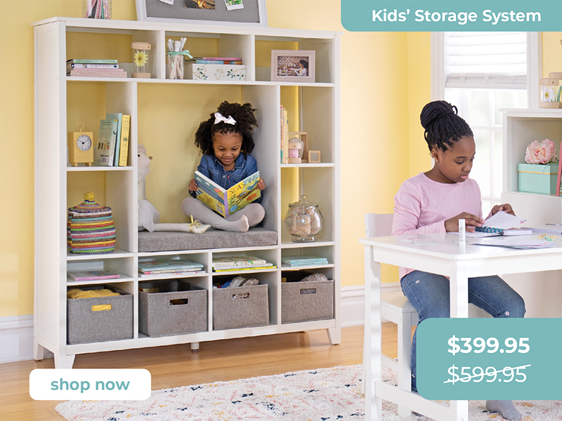 Click to shop Martha Stewart Kids Storage System