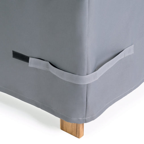 G52024 Acadia Outdoor Mud Kitchen Cover Silo 3 Velcro Detail