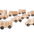G6726 Mini Wooden Trucks Set of 10 Crop