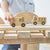 G6726 Mini Wooden Trucks Set of 10 School Bus