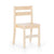 U68106Stacking wodden chair 14in QuarterMain