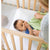 U84000 Safe and Sound Clearview Crib With Mattress Lifestyle 1