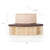 U1551 Reading Tree Bench-Dimension Images cm