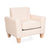 U2416 Sense of Place Vinyl Chair Tan Quarter