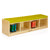 U12108 4 Section Bench Cubby Birch Plywood Propped