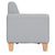 U2417 Sense of Place Vinyl Couch Gray Side