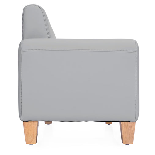 U2417 Sense of Place Vinyl Couch Gray Side