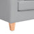 U2418 Sense of Place Vinyl Chair Gray Detail