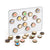 301404 Magnetic Write-On Wood Cookies Silo 16