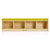 U12108 4 Section Bench Cubby Birch Plywood Front