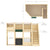 G97115 Market Loft with Extension dimensions B