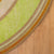 SOP9964 Oval Carpet Green Flat