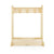 U92105 Toddler Dress Up Storage Birch Plywood Front