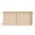 U1103 Harmony Solid Panel 122cm x 61cm Front