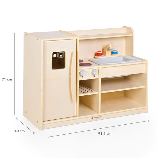 U92112 Toddler All-In-One Kitchen-Birch-Dimension Images cm-update