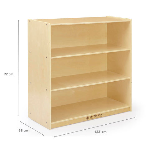 U42115 3-Shelf Open Storage 92 cm-BirchDimension Imagecm