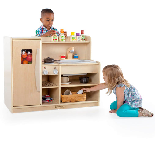 90979 Toddler All in One Kitchen Birch Plywood Lifestyle
