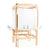 U0852 4 Sided Easel Quarter Propped Main
