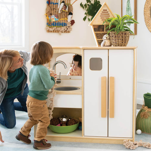 U2507 SOP Wee Ones Sink and Fridge Kitchen Lifestyle 1