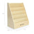 U22101 5-Shelf Book Display-Birch-Dimension Images cm