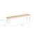 U2413 Farmhouse Benches Set of 2-Dimension Images cm
