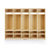 U12104 5 Section Locker  Birch Plywood Front