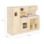 U52106 All-In-One Kitchen-Birch-Dimension Images cm