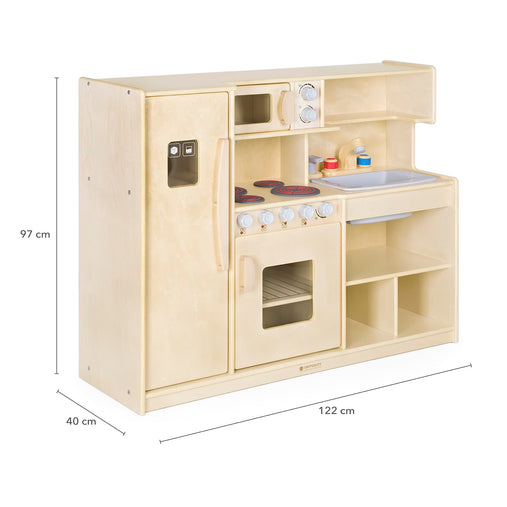 U52106 All-In-One Kitchen-Birch-Dimension Images cm