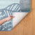 SOP9963 Leaf Carpet-Blue Folded