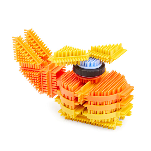 300585 Snap and stack Thistle Blocks 220 pc. Set Silo 5