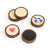 301404 Magnetic Write-On Wood Cookies Silo 18