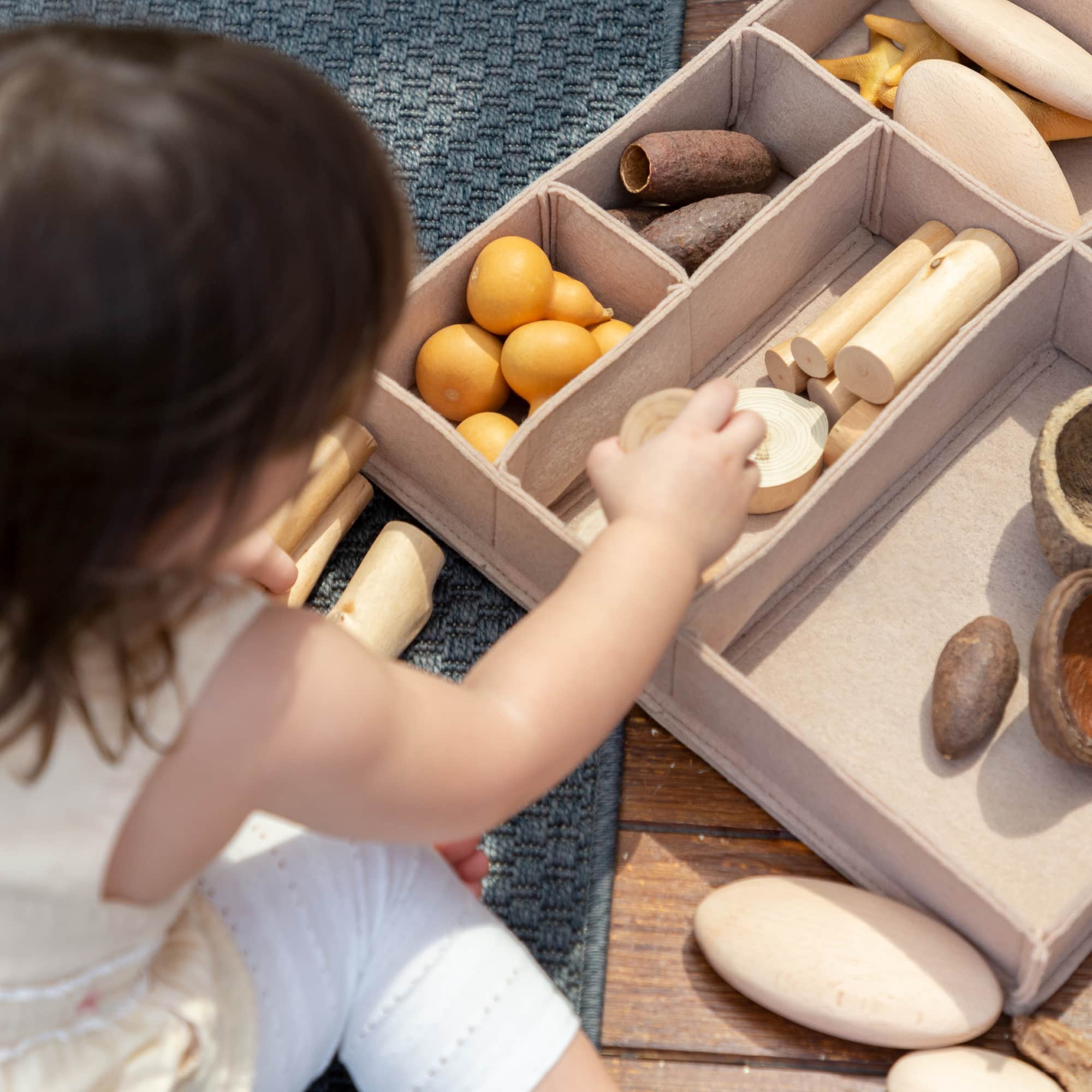 Nature's Geometry: Toddler Loose Parts STEM Kit – Guidecraft
