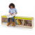 U12108 4 Section Cubby Bench Birch Plywood Lifestyle