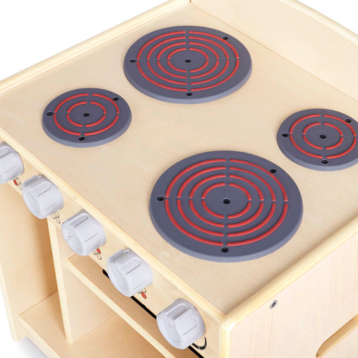 U92101Toddler stove PlywoodDetail