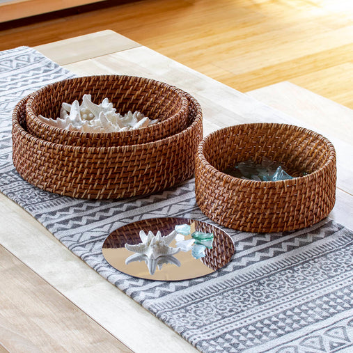 U2422 Sense of Place Circle Mirror Tray Envrionemntal