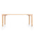 U71104 Rectangle Tabletop 61x122cm 24x48in front