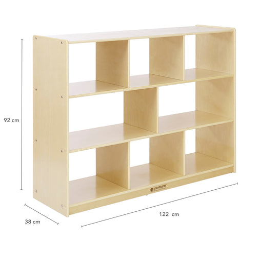 U42112 8-Compartment Storage 92 cm Pass Thru-BirchDimension Imagecm